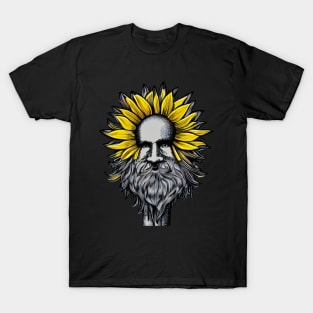 Sunflower Gnome Vintage T-Shirt